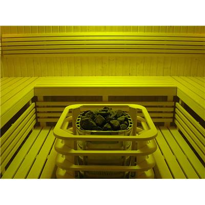 Sauna heater install